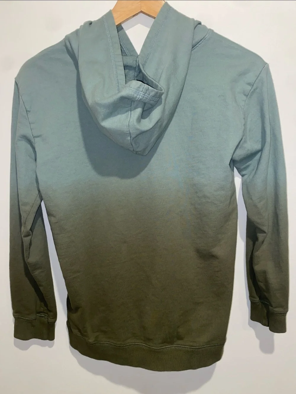 OshKosh B'gosh Light Teal Ombre Pullover Hoodie Size 14A
